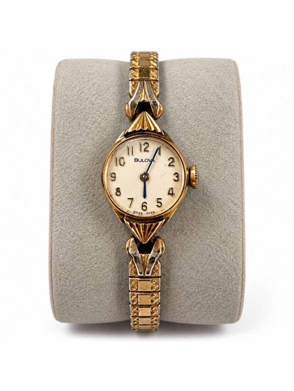 Vintage Bulova N9 Ladies Watch 17J 6CL2 Speidel Bracelet Swiss Mechanical